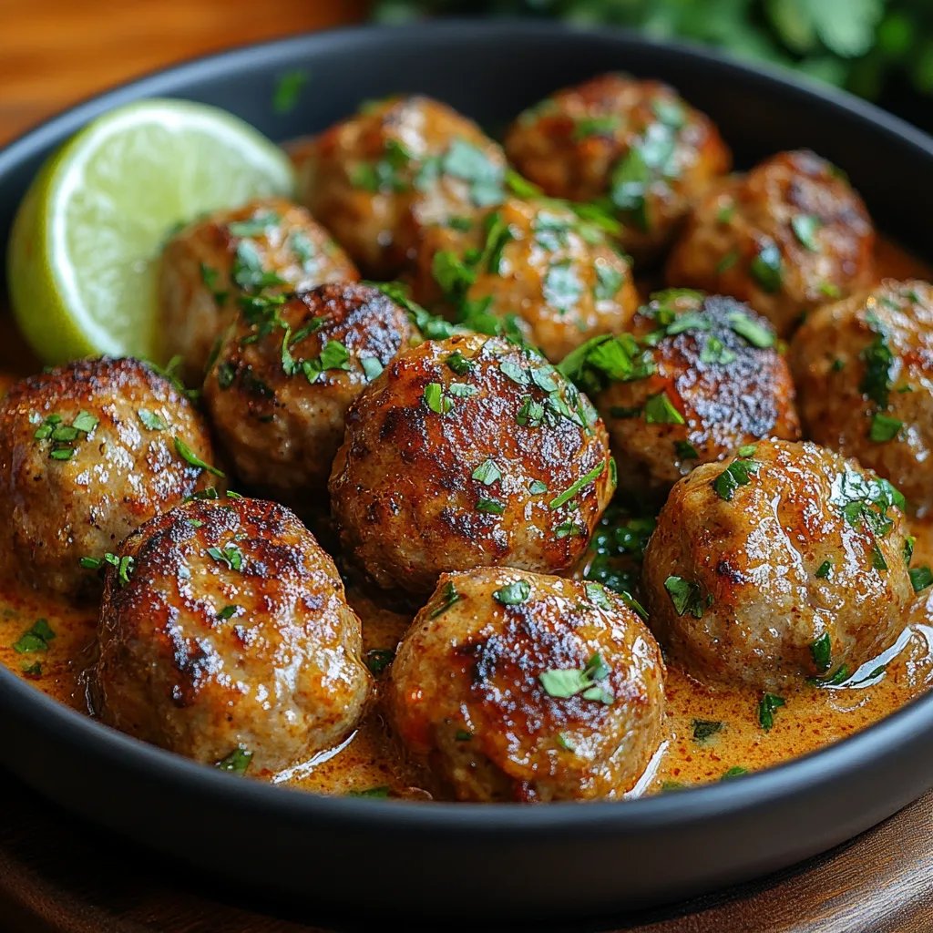 <p>Cremige Kokos-Curry-Fleischbällchen: Ein Unglaubliches Ultimatives Rezept</p>