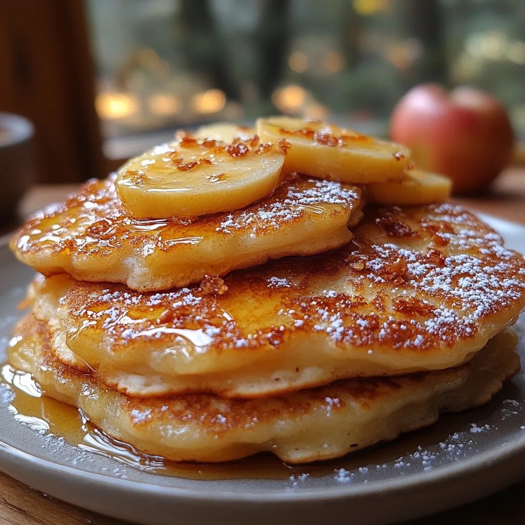 Apfel-Joghurt-Pfannkuchen: Ein Unglaubliches Ultimatives Rezept für 4 Personen