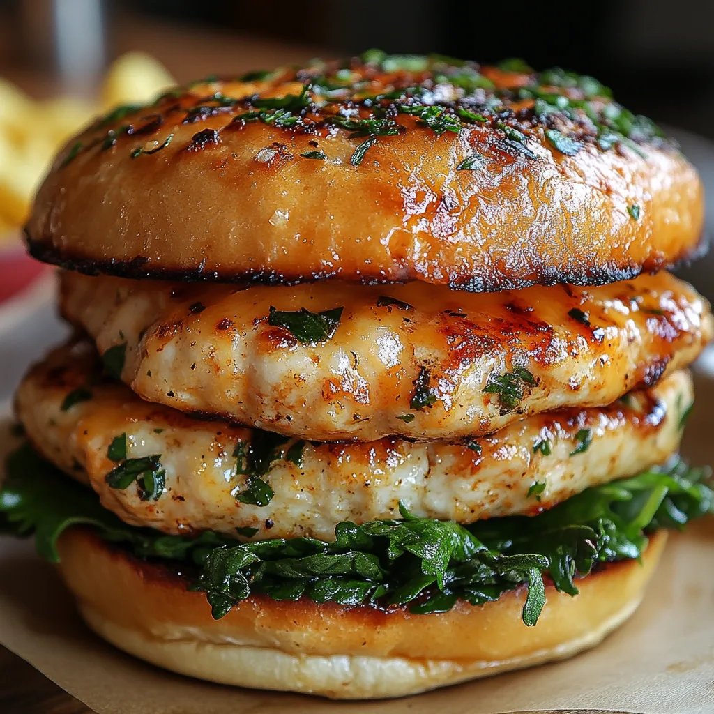 Hähnchenburger mit Weißem Cheddar und Spinat: Ein Unglaublich Ultimatives Rezept