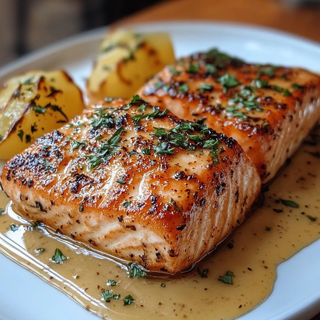 Schwarzer Lachsgenuss mit cremiger Dijon-Soße: Ein unglaublich ultimatives Rezept mit 5 einfachen Schritten