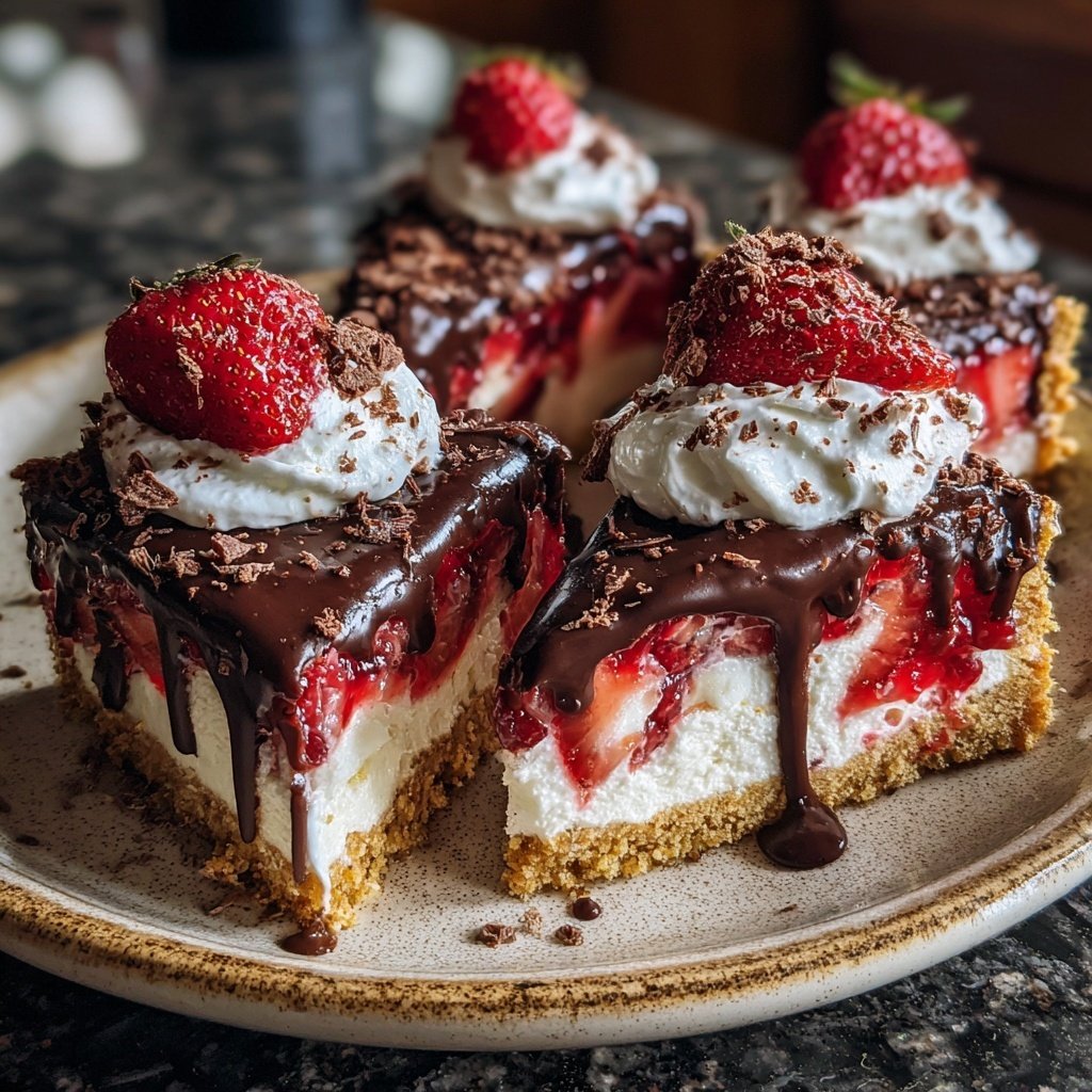 Traumhaftes Desserts mit Sahne