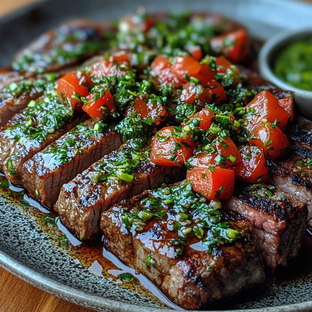 Chimichurri-Steak: Ein Unglaubliches Ultimatives Rezept für 4 Personen