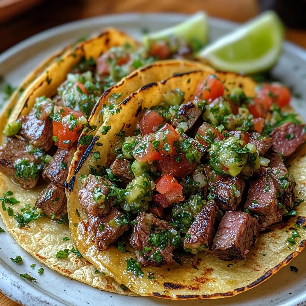 Gegrillte Steak-Tacos mit Avocado-Salsa: Ein Unglaublich Essenzielles Rezept für 5 Sinne