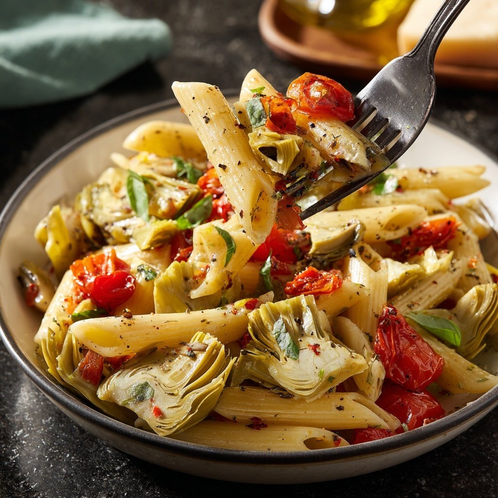 Frühlings Penne mit Artischocken