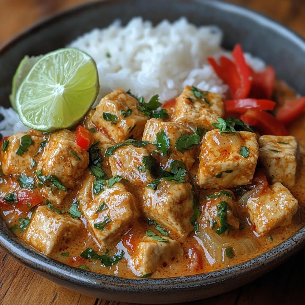 Cremiger Kokos-Limetten-Tofu: Ein Unglaubliches Ultimatives Rezept für 4 Personen