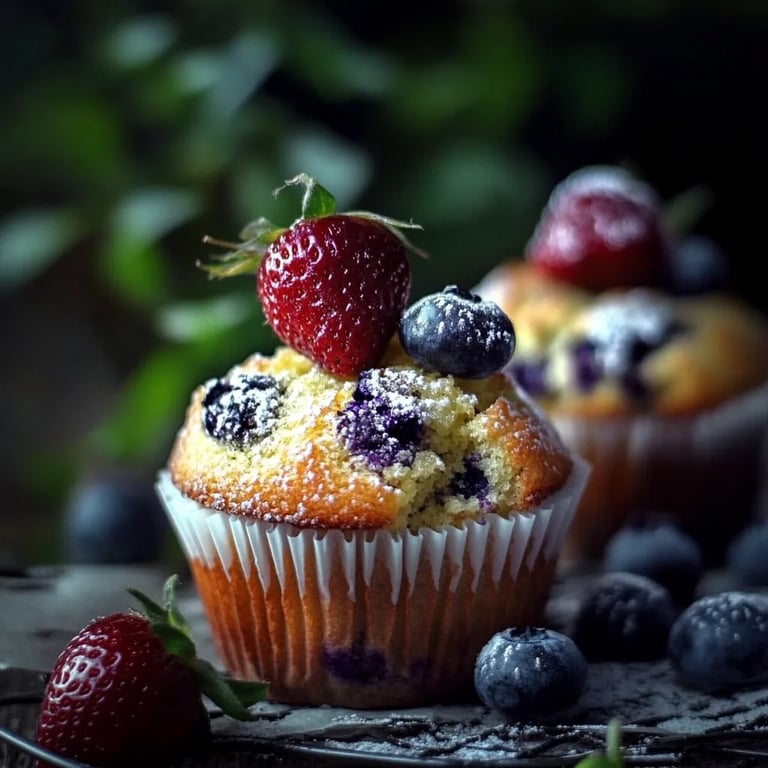 Blaubeermuffins - saftig, lecker, schnell