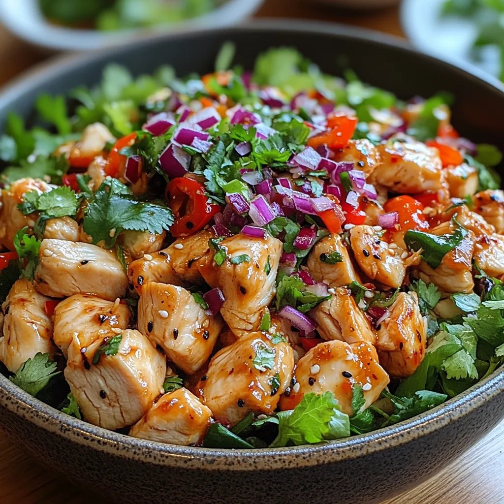 Sommerlicher Thai-Hühnersalat: Ein Unglaubliches Ultimatives Rezept für 5 Personen