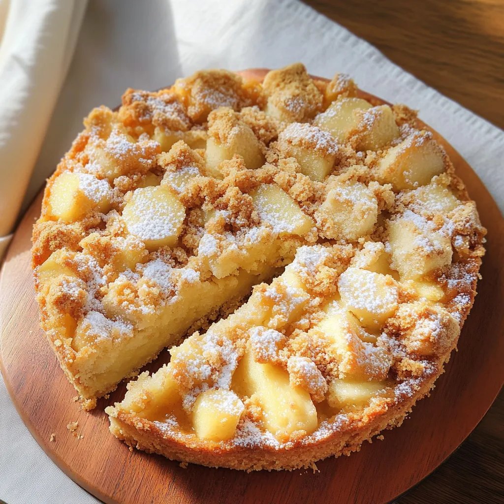 Apfelkuchen vom Blech mit Streuseln: Ein Unglaubliches Ultimatives Rezept für 8 Portionen