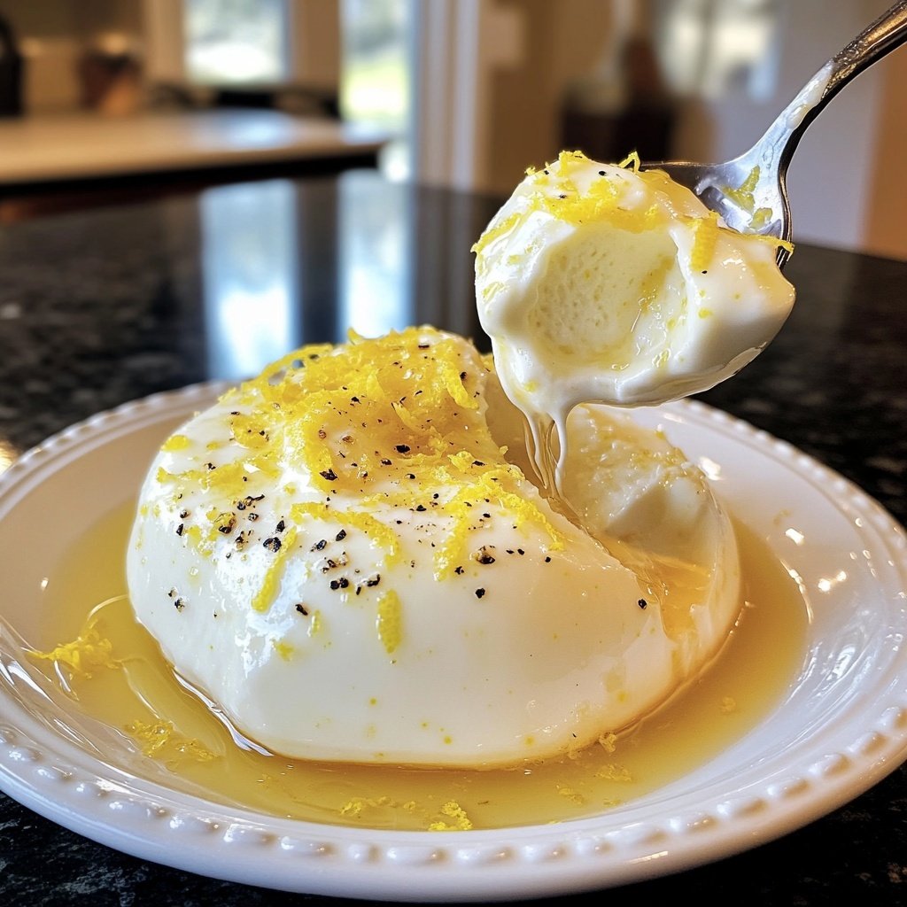 Meyer Zitronen Panna Cotta