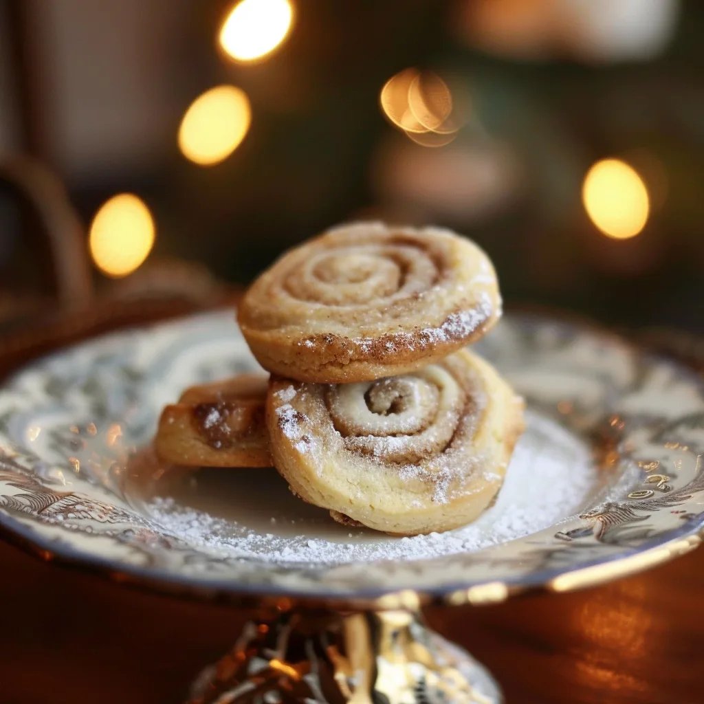 ZIMTSCHNECKENPLÄTZCHEN