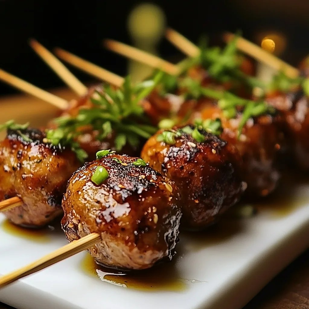 Mini-Frikadellen am Spieß: Ein Unglaubliches Ultimatives Rezept für 8 Portionen