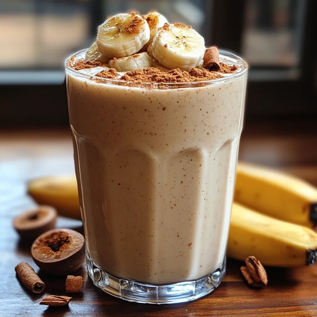 Vanille-Zimt-Bananen-Smoothie: Ein Unglaublich Essenzielles Rezept für 5 Minuten