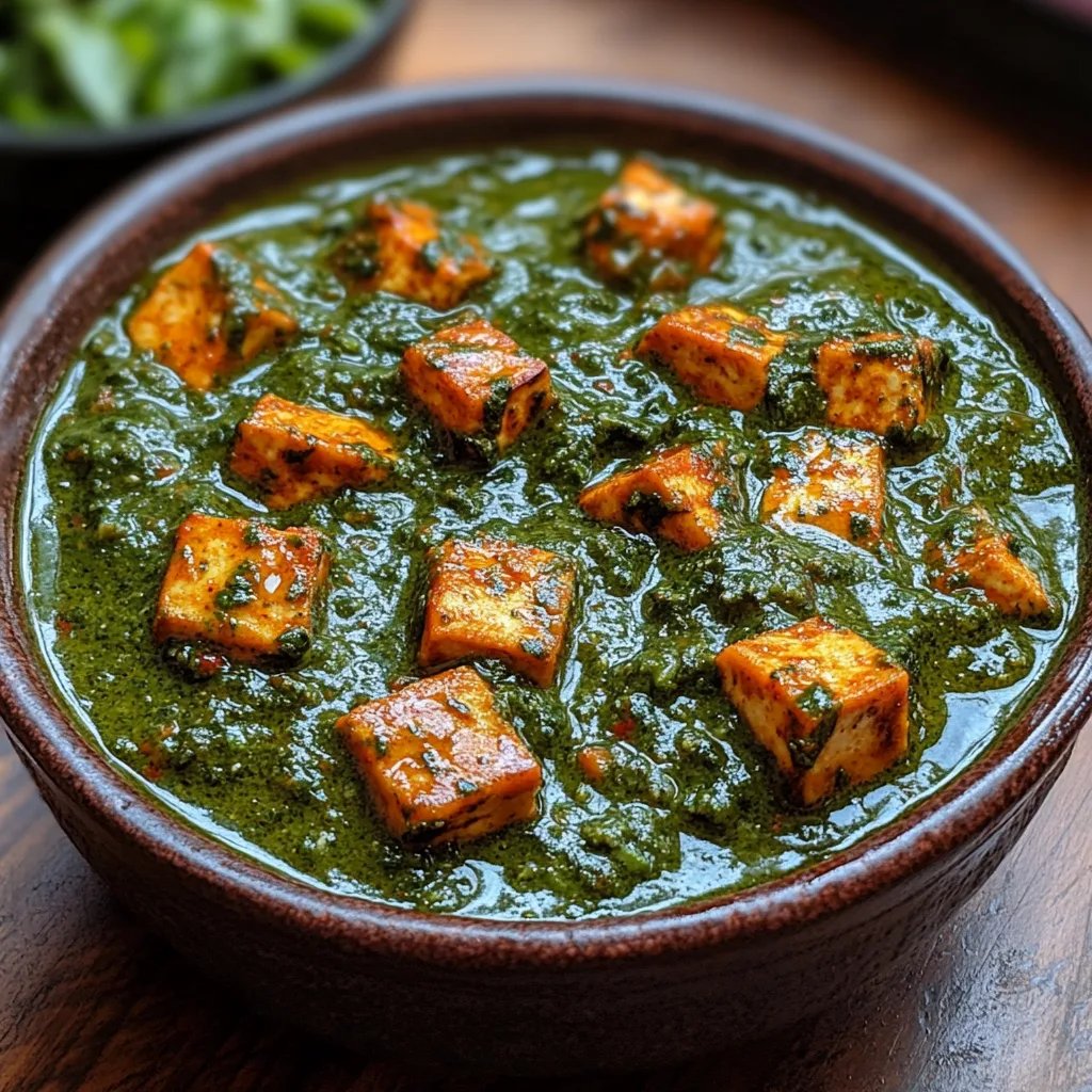 Palak Tofu: Ein Unglaubliches Ultimatives Rezept für 4 Personen