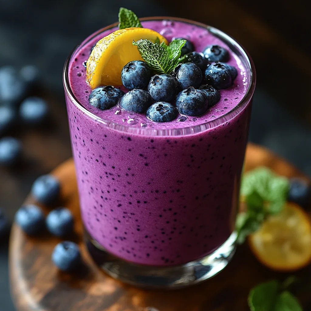 Entzündungshemmender Blaubeer-Smoothie: Ein Unglaubliches Ultimatives Rezept