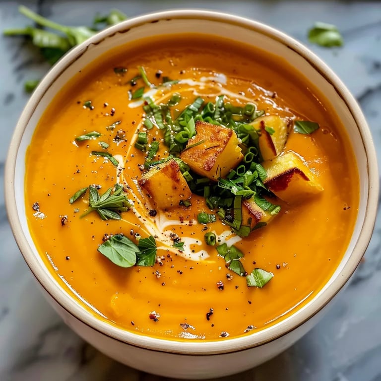 Süßkartoffel Suppe