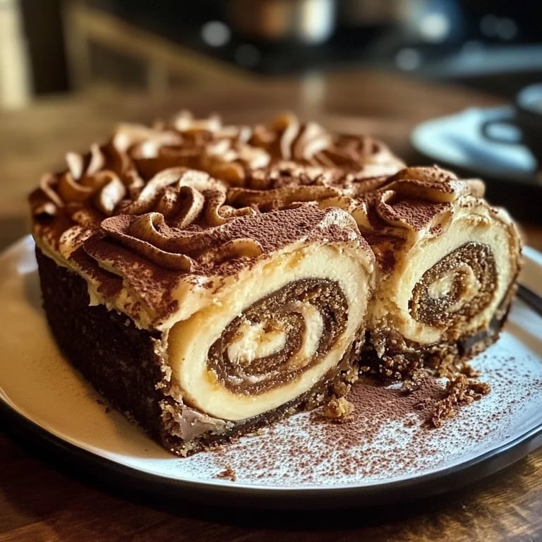 Zimtschnecken-Käsekuchen