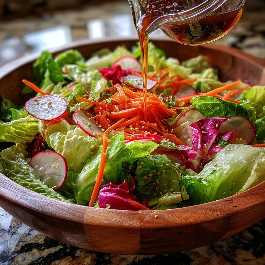 Leichter Frühlingskrautsalat