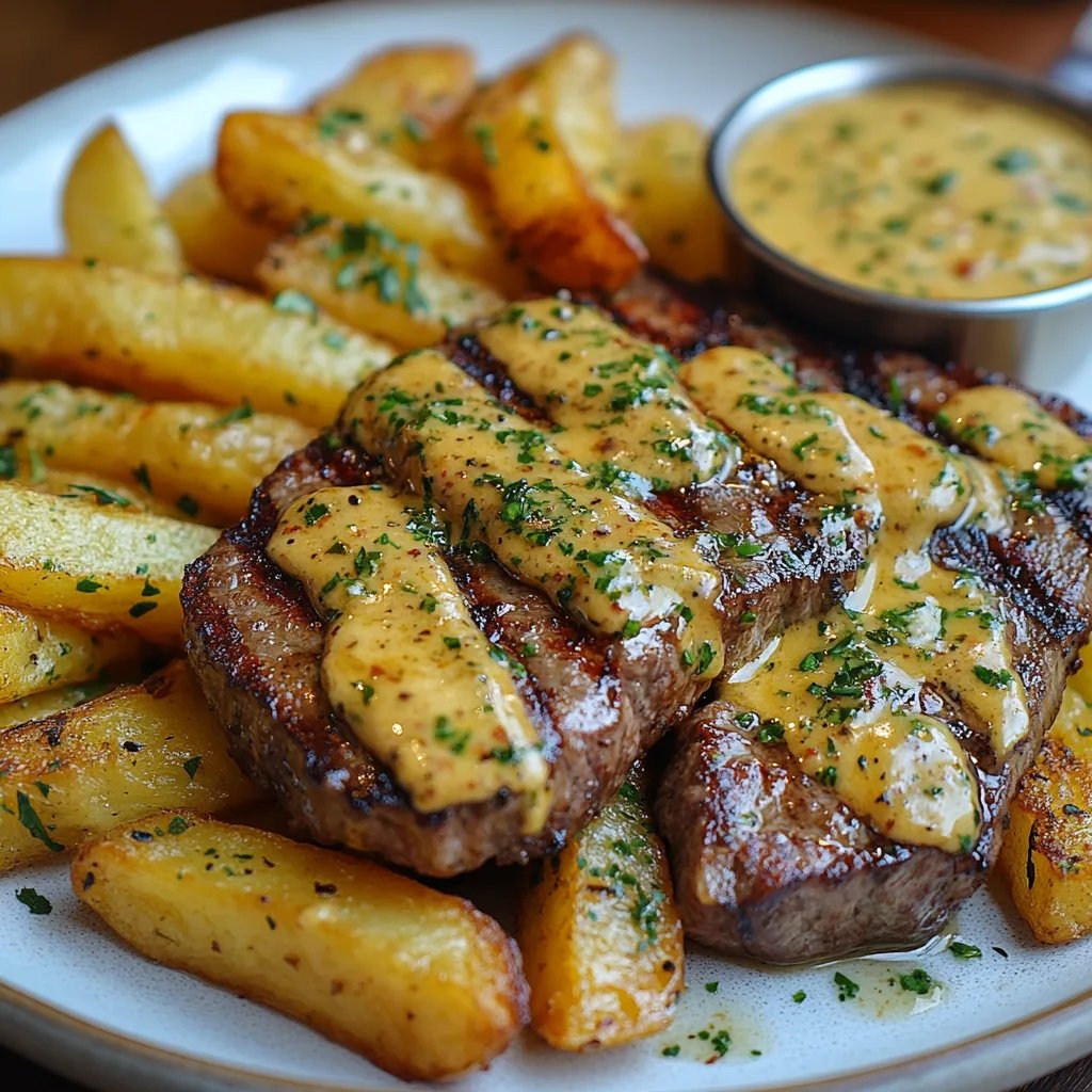 Steak Frites mit Sauce Béarnaise: Ein Unglaubliches Ultimatives Rezept