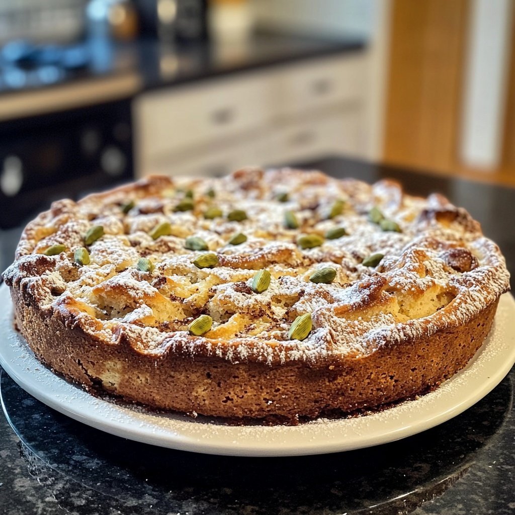 Steinbock Kaffee Kardamom Kuchen