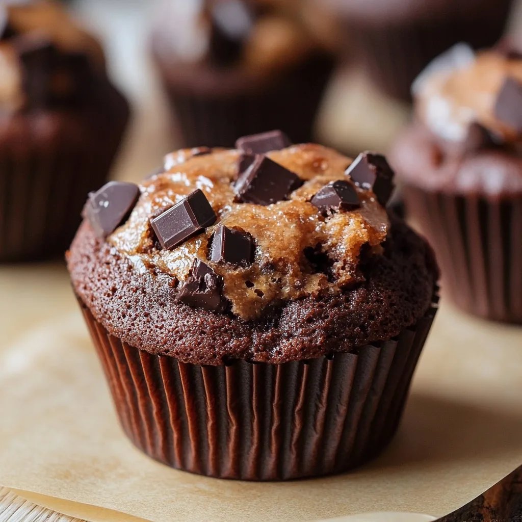 Super saftige Schoko Muffins