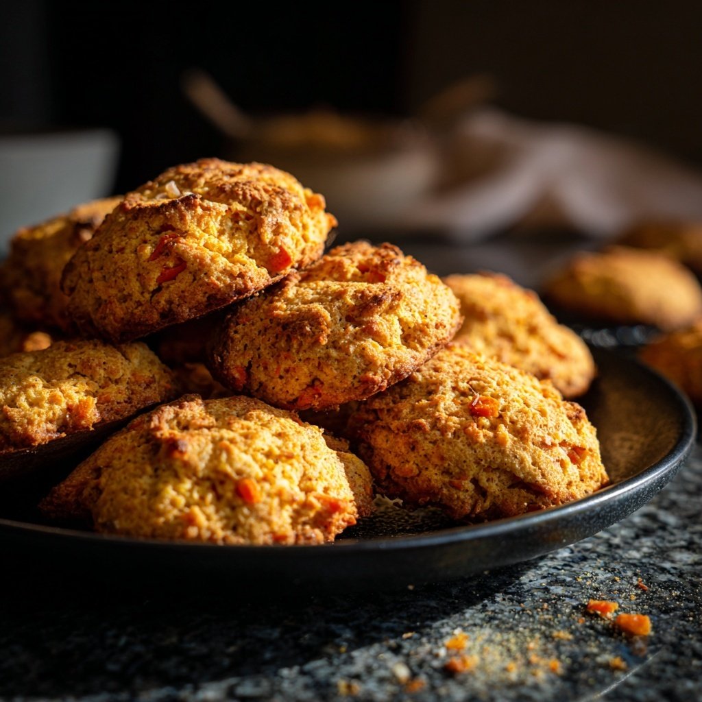 Karotten und Vanille-Kekse backen