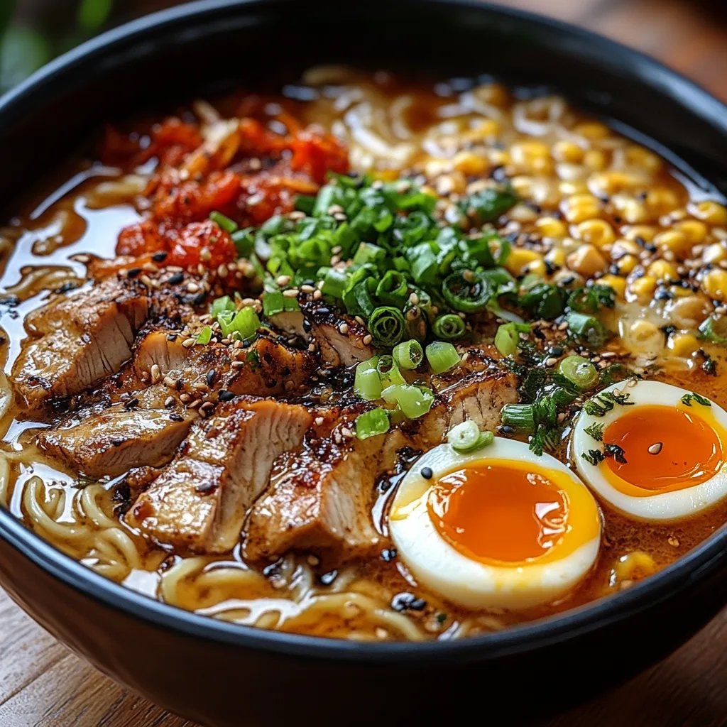 Würziges Miso-Ramen: Ein Unglaublich Ultimatives Rezept für 4 Personen