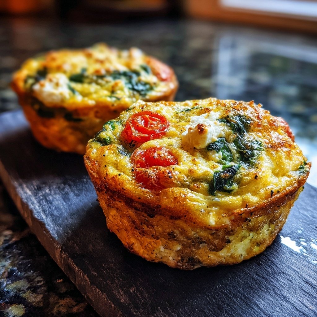 Herzhafte Frühstücks-Ei-Muffins