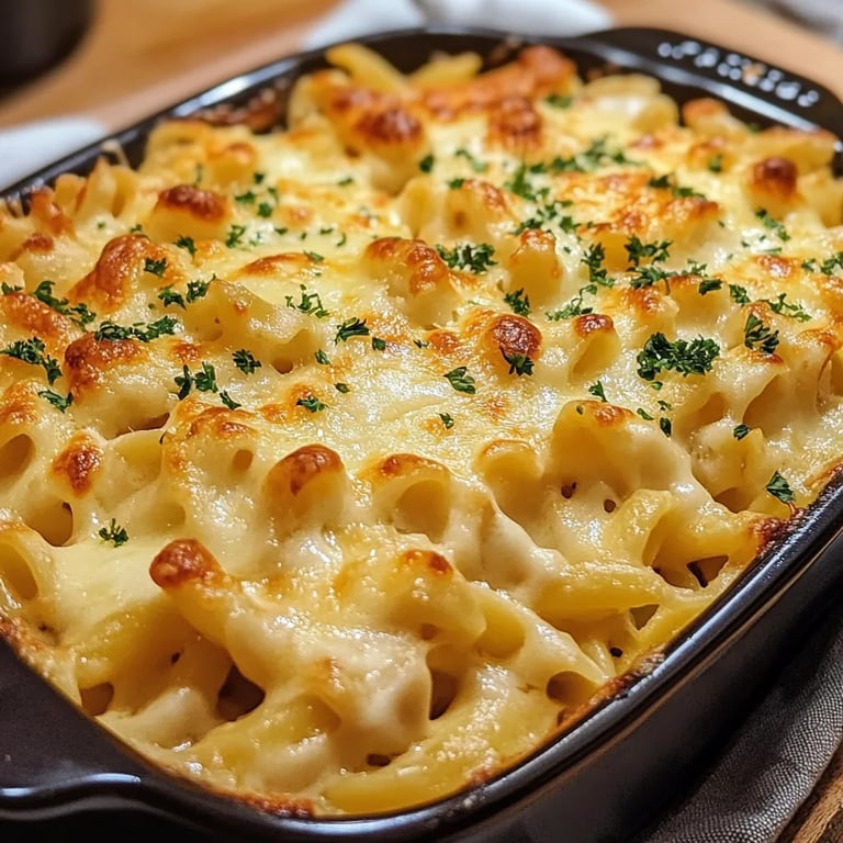 Hähnchen Nudel Auflauf Käse