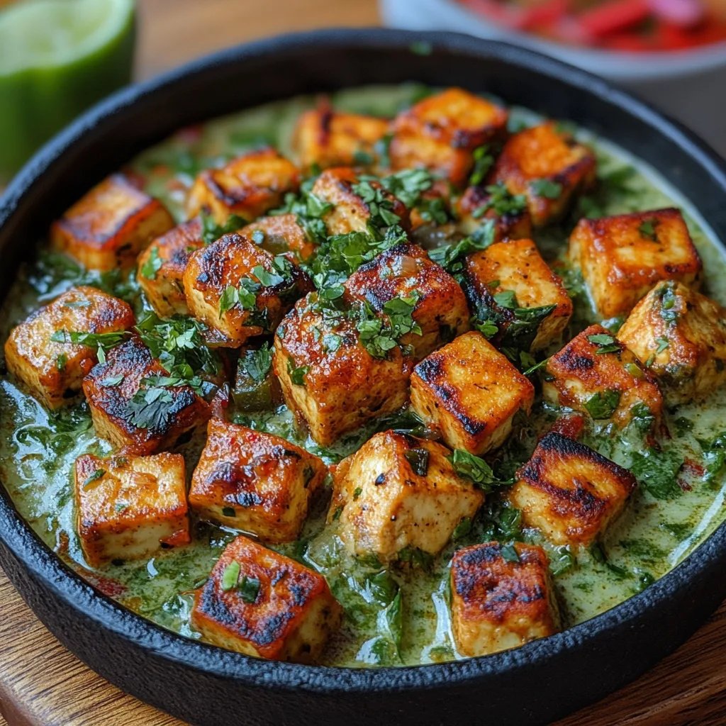 Chipotle-Tofu in cremiger Poblano-Sauce: Ein Unglaubliches Ultimatives Rezept