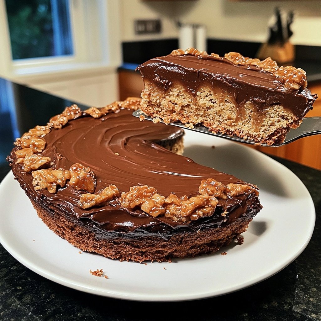 Steinbock Mandeln Praline Kuchen