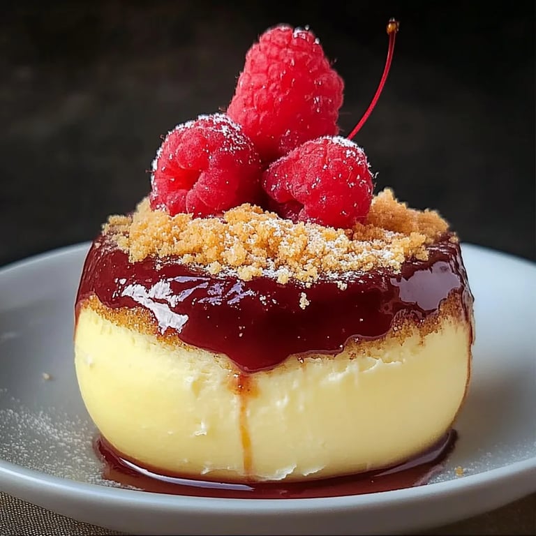 Warmer Kasekuchen Im Apfel