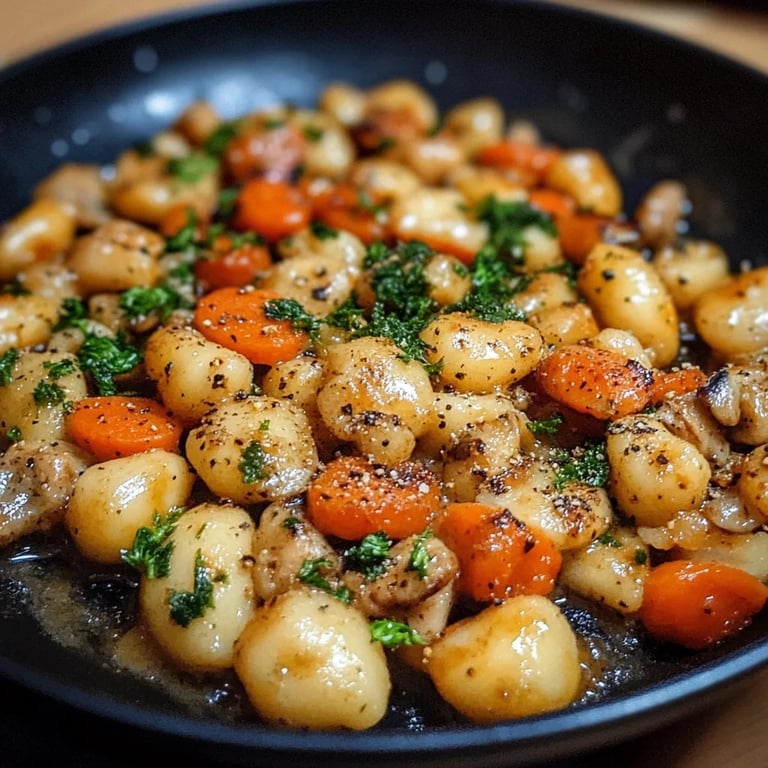 Cremige Gnocchi-Pfanne