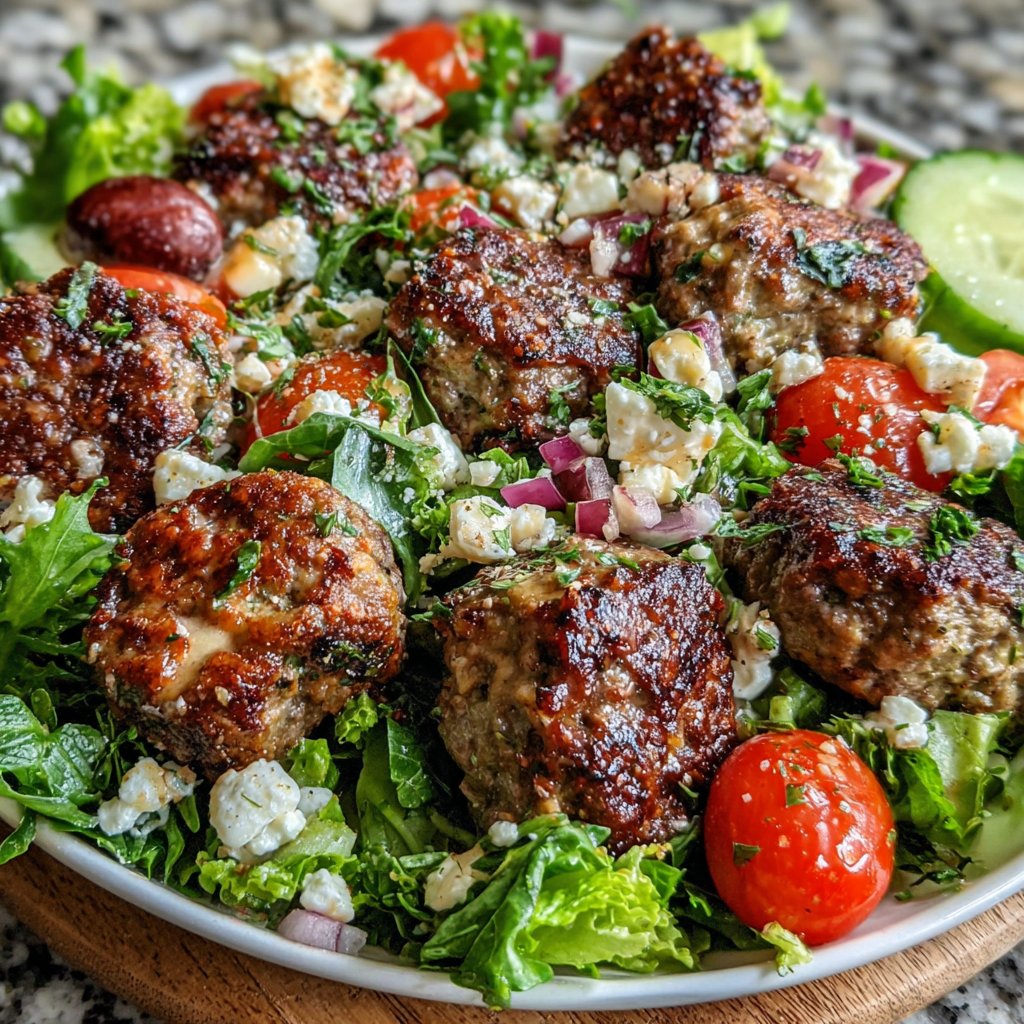 Rind Kofta Salat Bowl