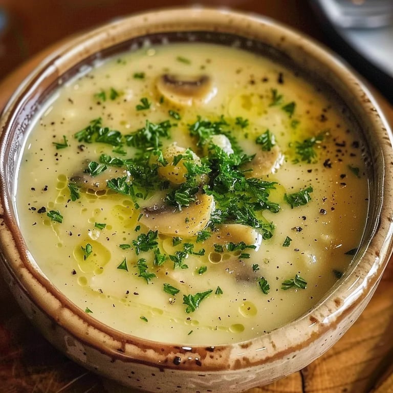 Italienische Kartoffelsuppe