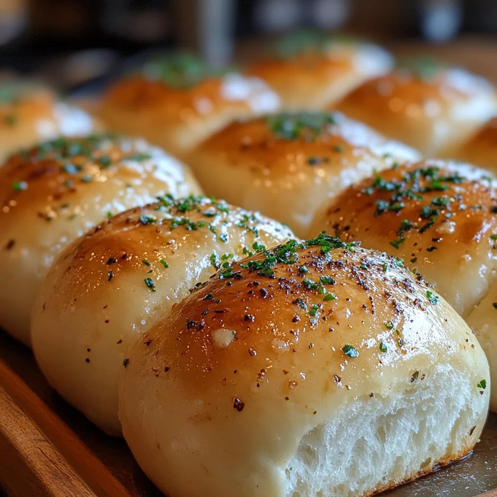 Knoblauch-Butter-Brötchen: Unglaublich Ultimative 3 Zutaten