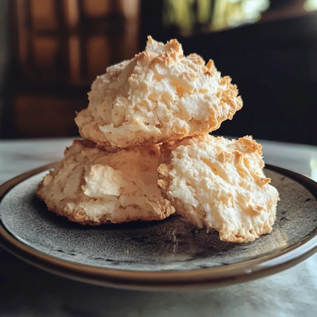 Omas Kokosmakronen - supersaftig