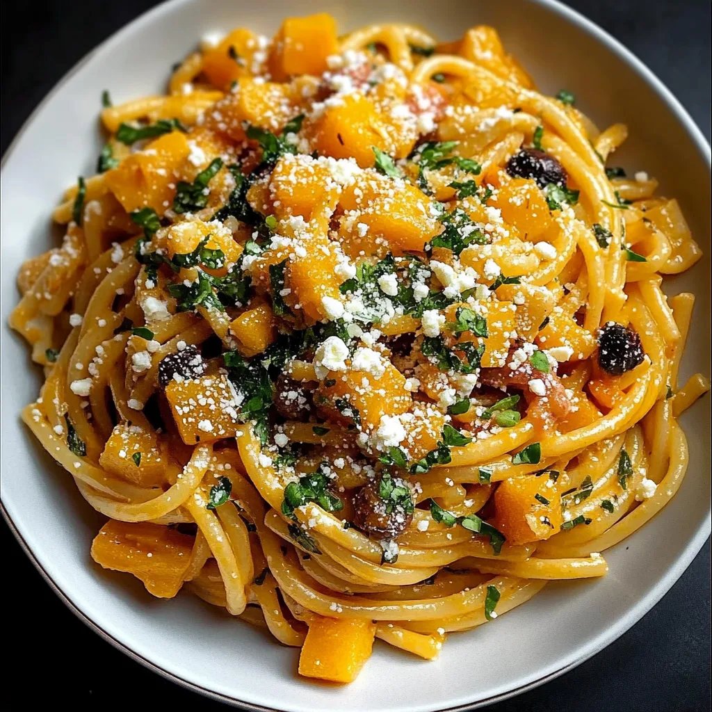 Kürbis Nudeln mit Feta: Ein Unglaubliches Ultimatives Rezept für 4 Personen