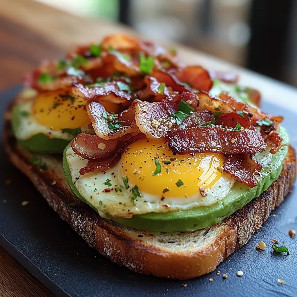 Toast com Speck, Ei e Avocado: A Receita Incrível e Definitiva