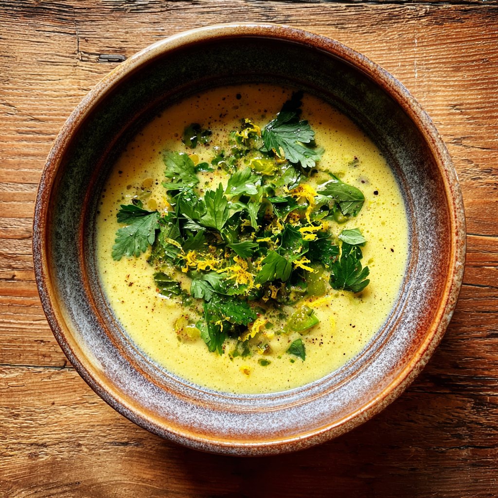 Zitronen-Linsen-Suppe