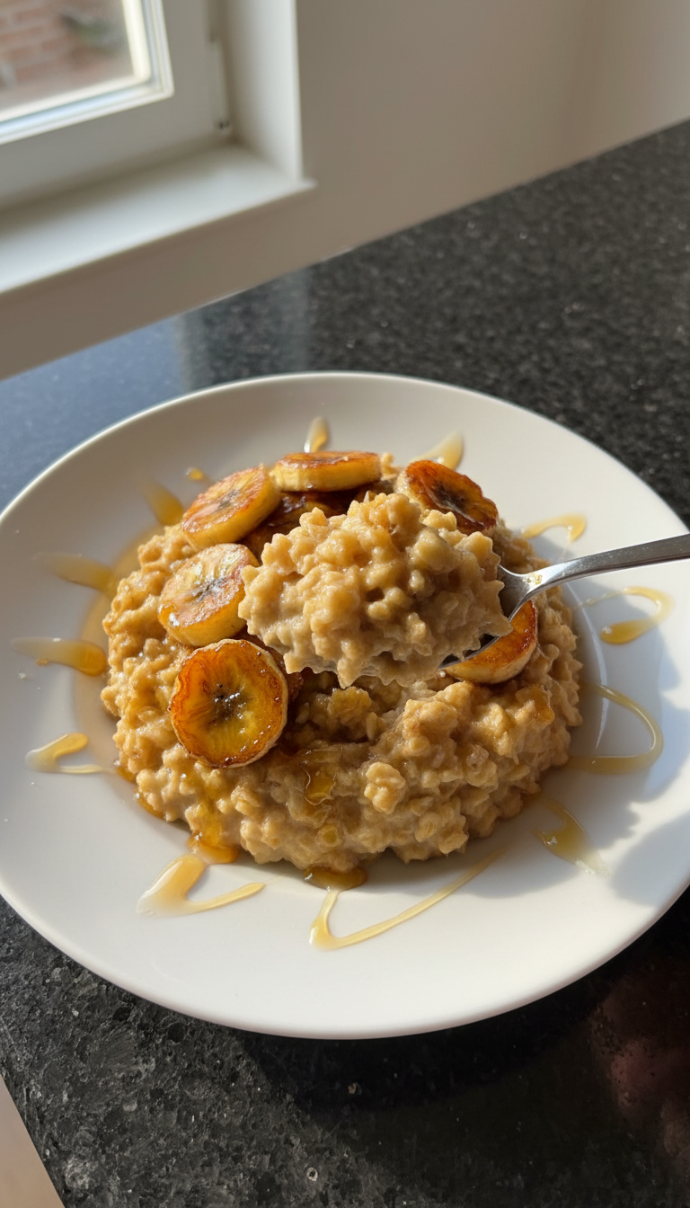 Karamellisierte Bananen Oats Genuss​